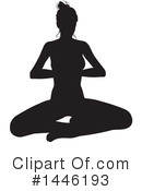 Yoga Clipart #1446193 by AtStockIllustration