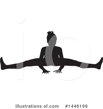 Royalty-Free (RF) Yoga Clipart Illustration by AtStockIllustration - Stock Sample #1446199