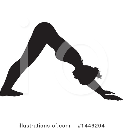Royalty-Free (RF) Yoga Clipart Illustration by AtStockIllustration - Stock Sample #1446204