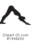 Yoga Clipart #1446204 by AtStockIllustration