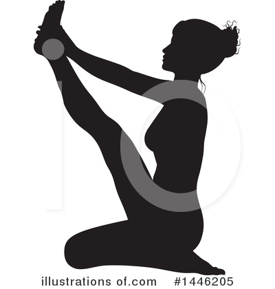 Royalty-Free (RF) Yoga Clipart Illustration by AtStockIllustration - Stock Sample #1446205