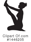 Yoga Clipart #1446205 by AtStockIllustration