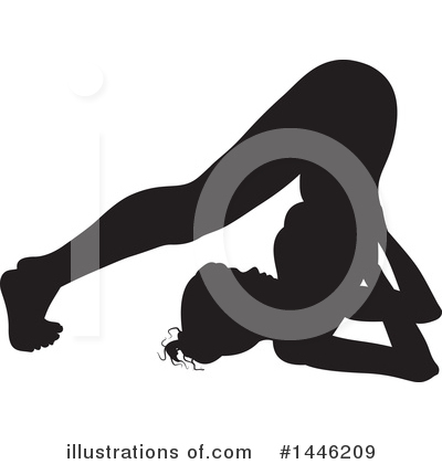 Royalty-Free (RF) Yoga Clipart Illustration by AtStockIllustration - Stock Sample #1446209
