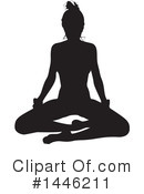 Yoga Clipart #1446211 by AtStockIllustration