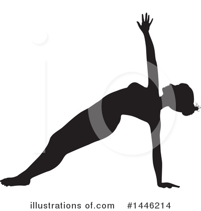 Royalty-Free (RF) Yoga Clipart Illustration by AtStockIllustration - Stock Sample #1446214