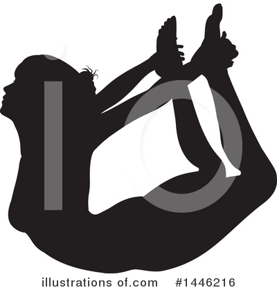 Royalty-Free (RF) Yoga Clipart Illustration by AtStockIllustration - Stock Sample #1446216