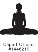 Yoga Clipart #1446219 by AtStockIllustration