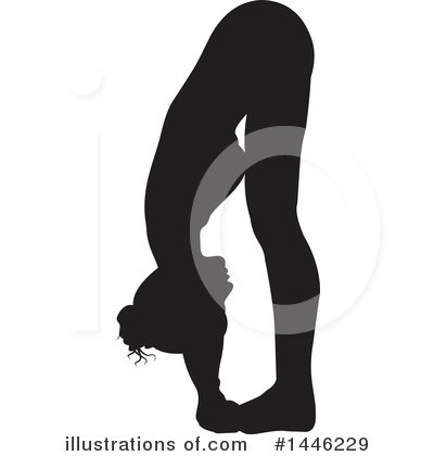 Yoga Clipart #1446229 by AtStockIllustration