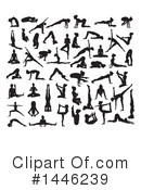 Yoga Clipart #1446239 by AtStockIllustration