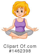 Yoga Clipart #1462398 by Graphics RF