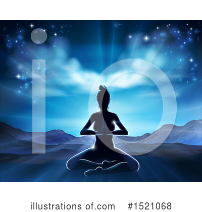 Royalty-Free (RF) Yoga Clipart Illustration by AtStockIllustration - Stock Sample #1521068