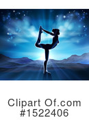 Yoga Clipart #1522406 by AtStockIllustration