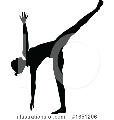 Royalty-Free (RF) Yoga Clipart Illustration by AtStockIllustration - Stock Sample #1651206