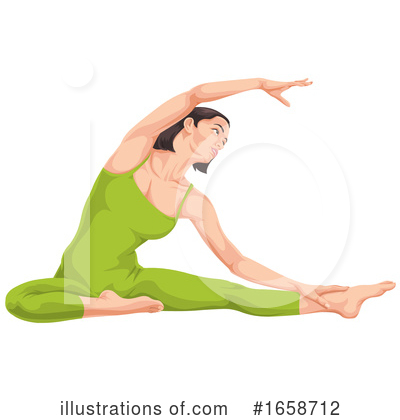 Royalty-Free (RF) Yoga Clipart Illustration by Morphart Creations - Stock Sample #1658712