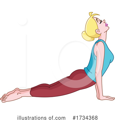 Yoga Clipart #1734368 by yayayoyo
