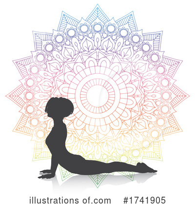 Royalty-Free (RF) Yoga Clipart Illustration by KJ Pargeter - Stock Sample #1741905