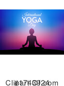 Yoga Clipart #1743924 by KJ Pargeter