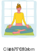Yoga Clipart #1771604 by AtStockIllustration