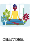 Yoga Clipart #1771605 by AtStockIllustration
