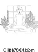 Yoga Clipart #1781416 by AtStockIllustration