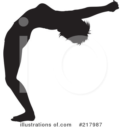 Royalty-Free (RF) Yoga Clipart Illustration by KJ Pargeter - Stock Sample #217987
