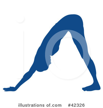 Yoga Clipart #42326 by AtStockIllustration