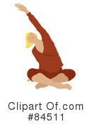 Yoga Clipart #84511 by Pams Clipart