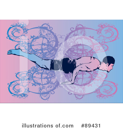 Royalty-Free (RF) Yoga Clipart Illustration by mayawizard101 - Stock Sample #89431