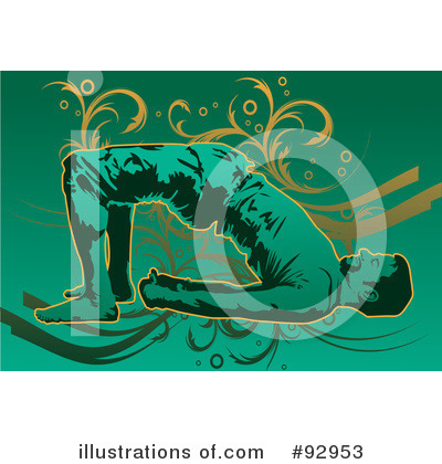 Royalty-Free (RF) Yoga Clipart Illustration by mayawizard101 - Stock Sample #92953