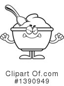 Yogurt Mascot Clipart #1390949 by Cory Thoman