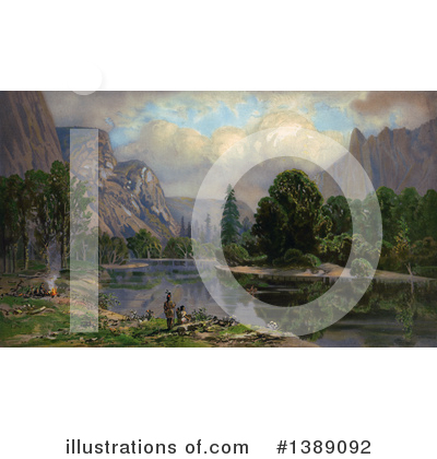 Royalty-Free (RF) Yosemite Clipart Illustration by JVPD - Stock Sample #1389092