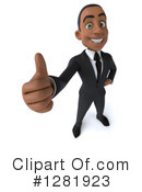 Young Black Businessman Clipart #1281923 by Julos