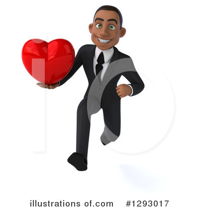 Young Black Businessman Clipart #1293017 by Julos