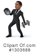 Young Black Businessman Clipart #1303688 by Julos