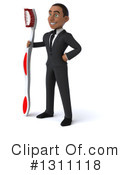 Young Black Businessman Clipart #1311118 by Julos