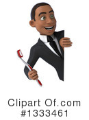 Young Black Businessman Clipart #1333461 by Julos
