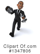 Young Black Businessman Clipart #1347806 by Julos