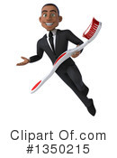Young Black Businessman Clipart #1350215 by Julos