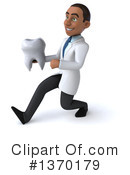 Young Black Male Dentist Clipart #1370179 by Julos