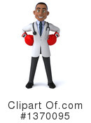 Young Black Male Doctor Clipart #1370095 by Julos