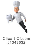 Young White Male Chef Clipart #1348632 by Julos