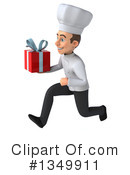 Young White Male Chef Clipart #1349911 by Julos