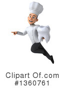 Young White Male Chef Clipart #1360761 by Julos