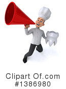 Young White Male Chef Clipart #1386980 by Julos