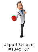 Young White Male Doctor Clipart #1345137 by Julos