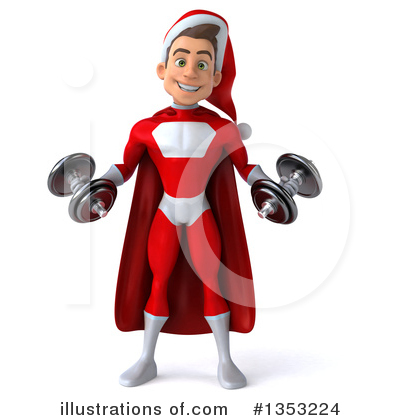 Santa Character Clipart #1353224 by Julos