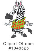Zebra Clipart #1048626 by toonaday