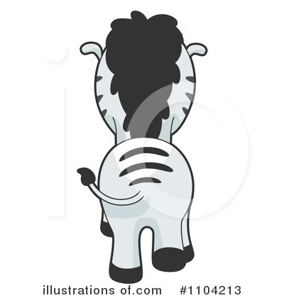 Royalty-Free (RF) Zebra Clipart Illustration by BNP Design Studio - Stock Sample #1104213