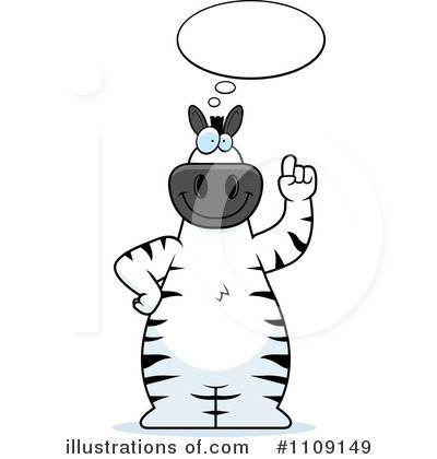 Zebra Clipart #1109149 by Cory Thoman