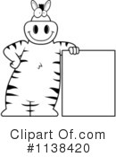 Zebra Clipart #1138420 by Cory Thoman